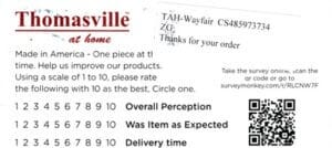 Christopher Lawton OK CK2950 Survey Card