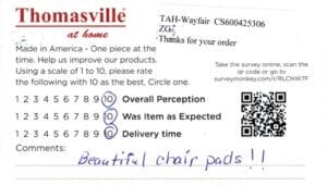 Paula Latrobe PA 4PK-CP-BBT Survey Card