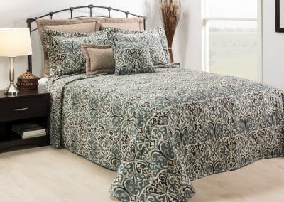 Midnight Ikat Bedspreads