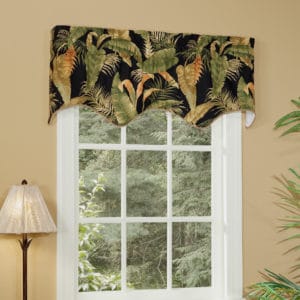 La Selva Black Filler Valance