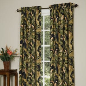 La Selva Black Rod Pocket Panels