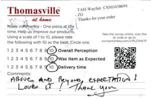 Linda Antioch IL EMP7250 Survey Card