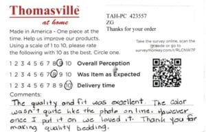 Robert Abington MA CSF7250 Survey Card