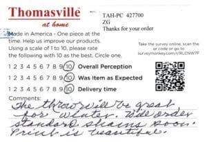 Rose Fort Dodge IA BQ7250 Survey Card