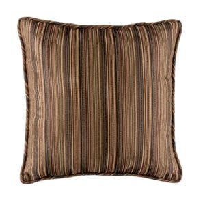 valentina stripe square pillow