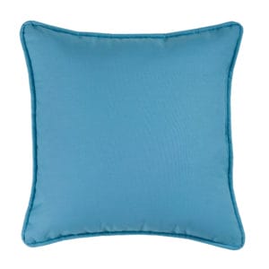 brunswick solid blue pillow
