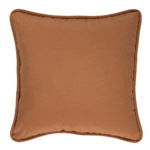 Cozumel Square Piped Pillow - Spice