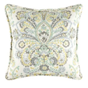 Provence Mist Square Pillow - Main Print