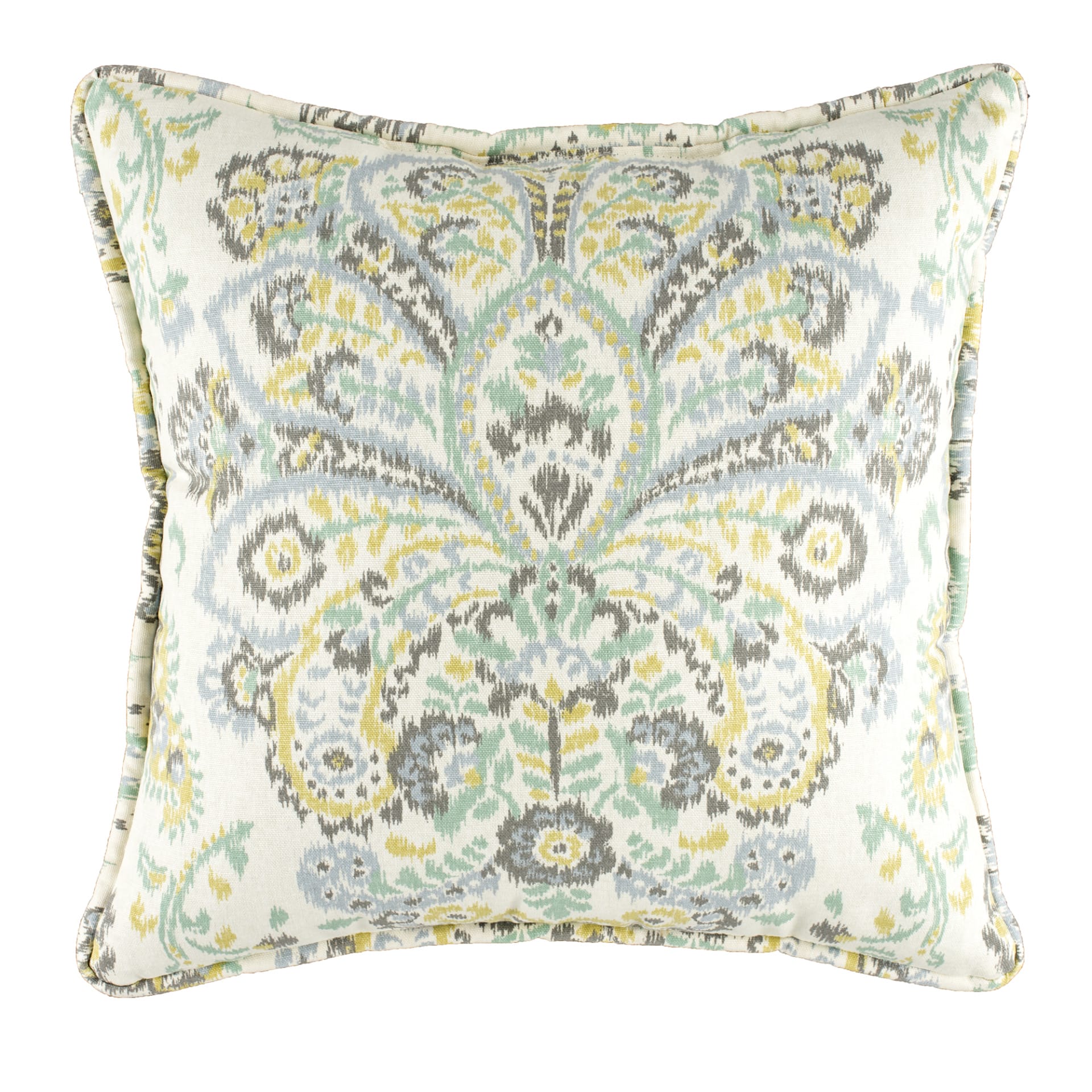 Provence Mist Square Pillow - Main Print