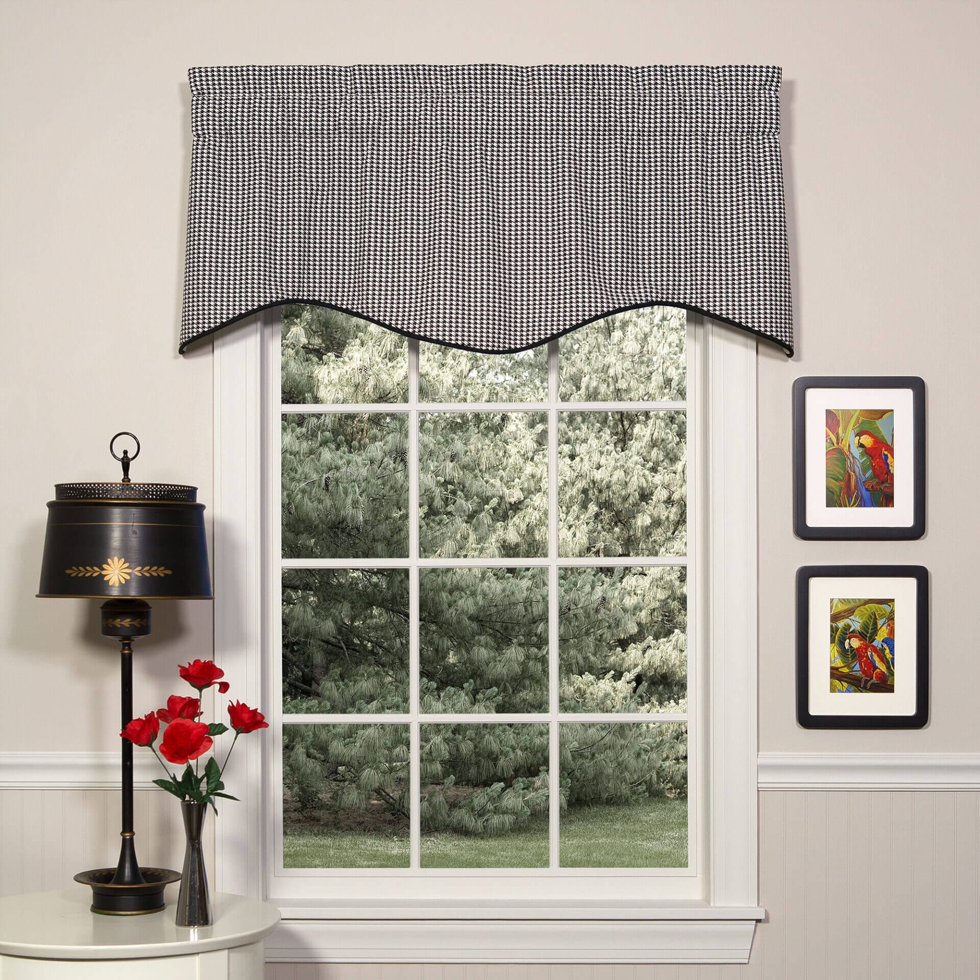 Houndstooth Winston Valance Thomasville at Home