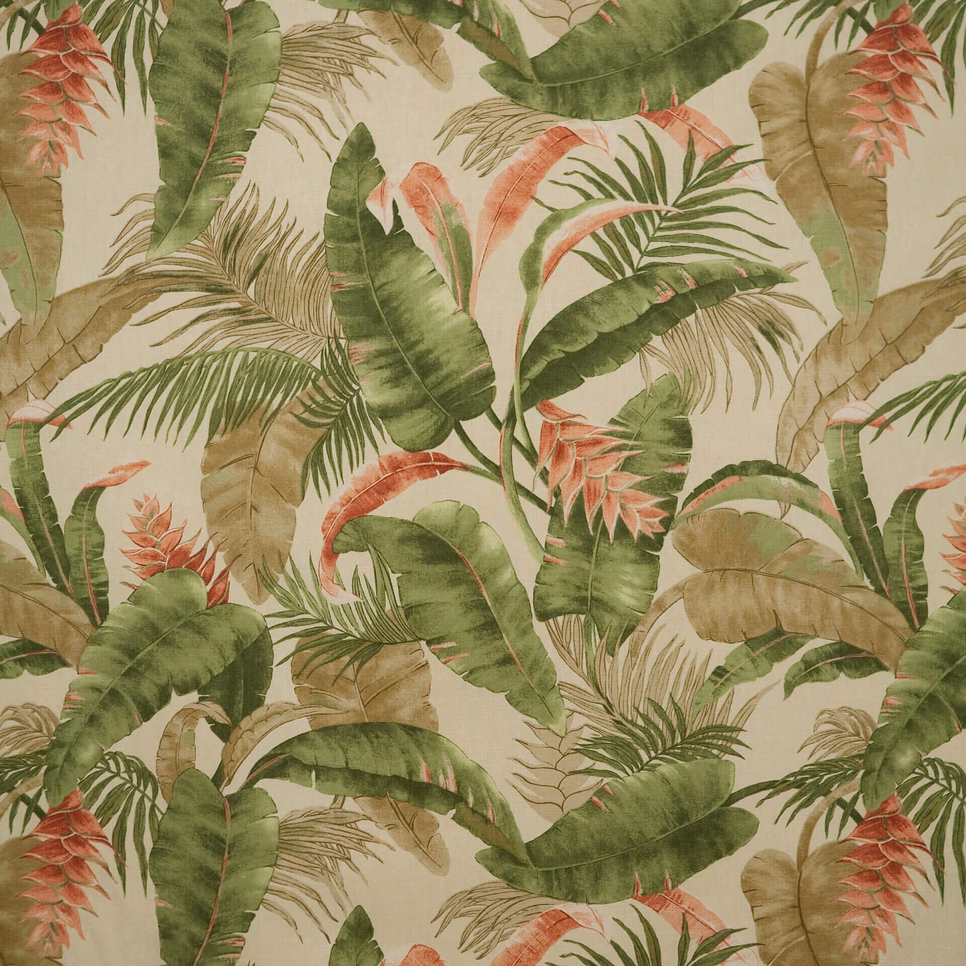 La Selva Natural Fabric by the Yard - Main Print