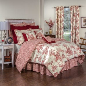 Bouvier Red Comforter /Duvet