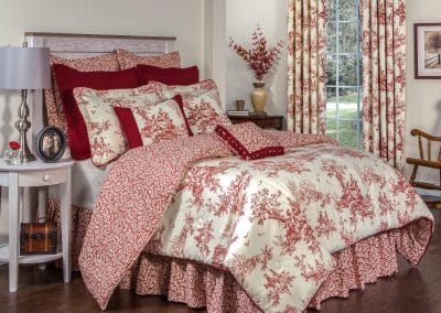 Bouvier Red Comforter /Duvet
