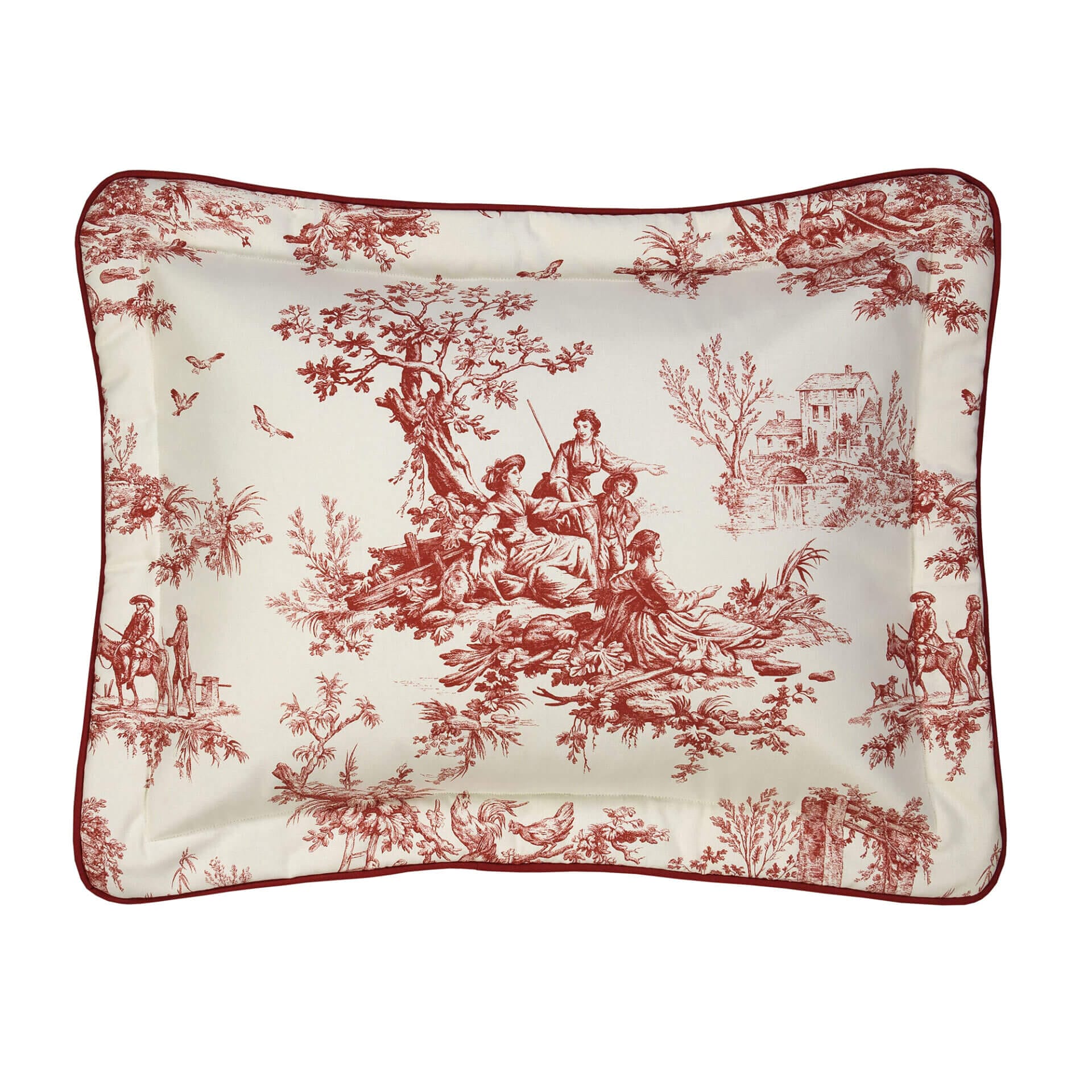 Bouvier Red Collection Standard or King Sham