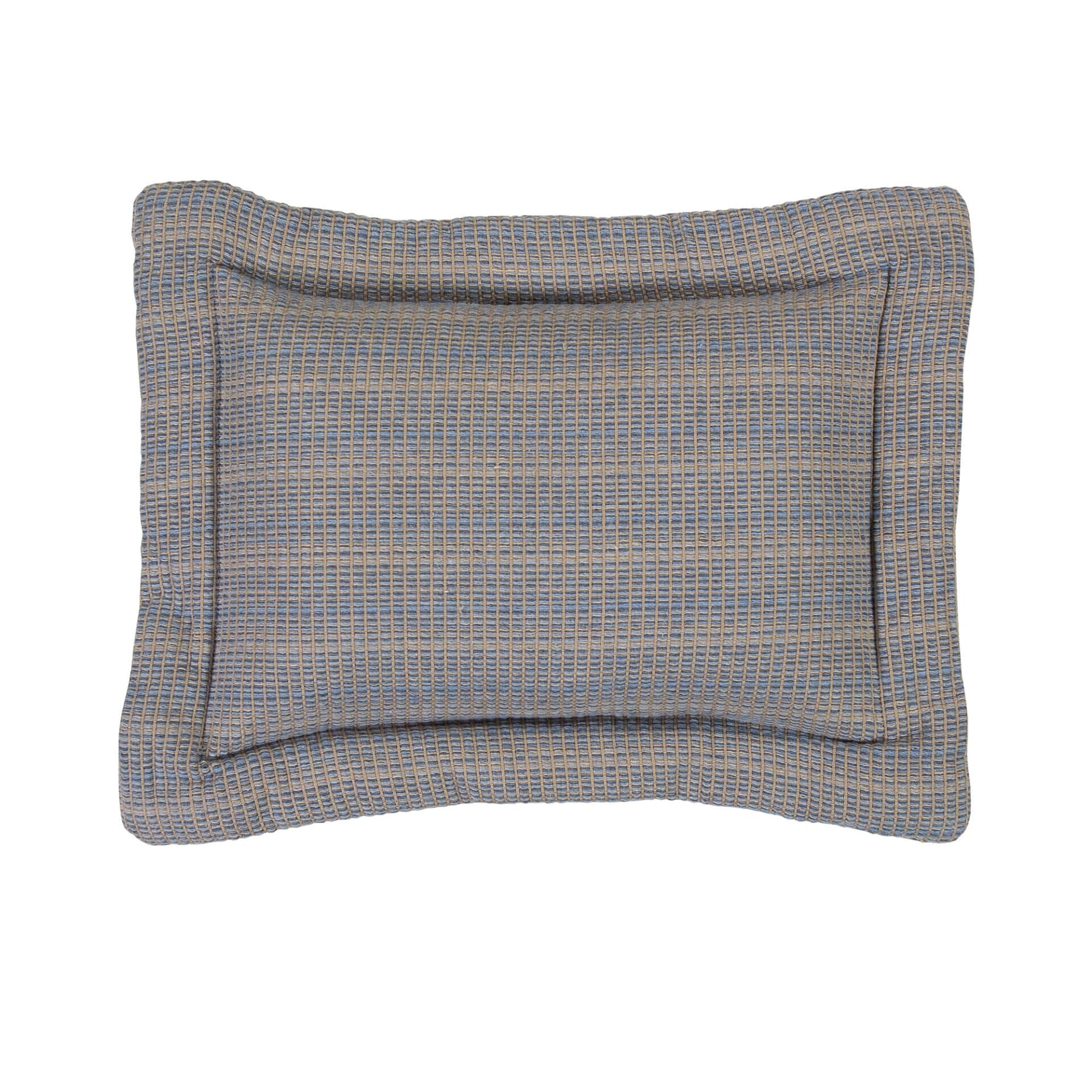 Image of Textured Blue Breeze Tapestry Pillow