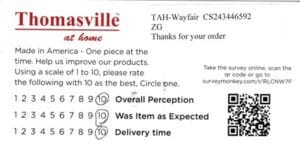 Betty Pocatello ID DQL7095 Survey Card