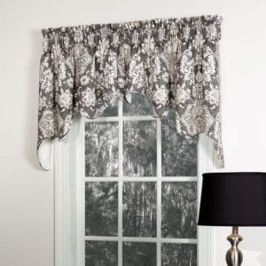 Belmont metal scalloped empress swag