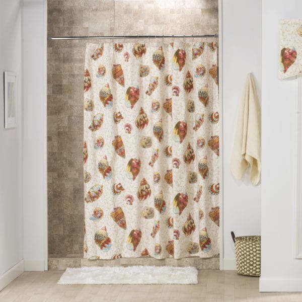 Seaside Sand Collection Shower Curtain