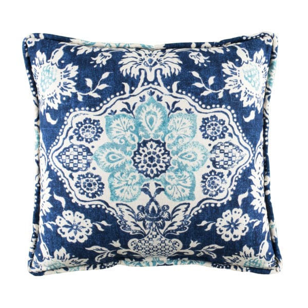 Belmont Harbor Square Piped Pillow