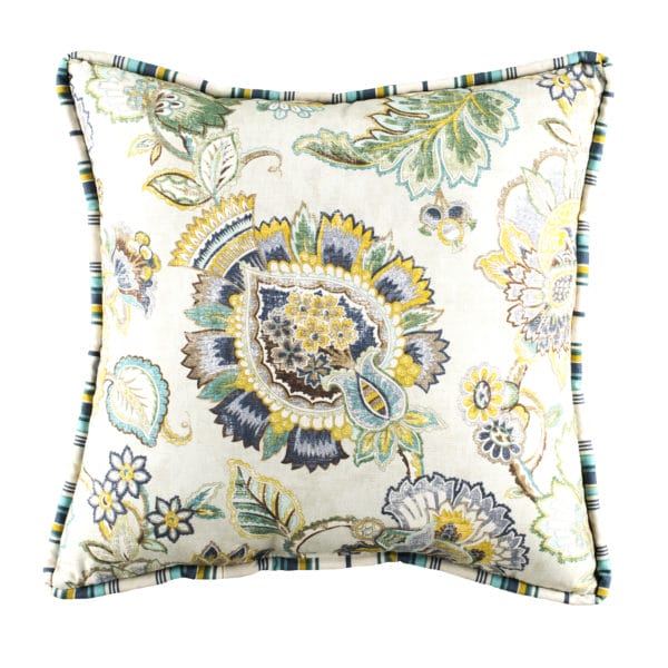 yarrow sq floral pillow image