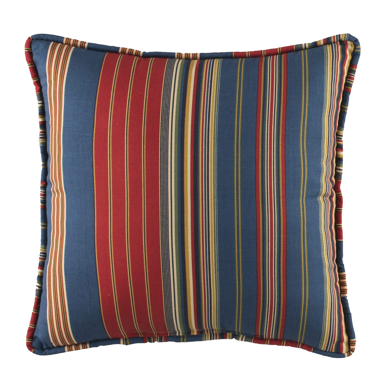 Wilderness Stripe Square Pillow
