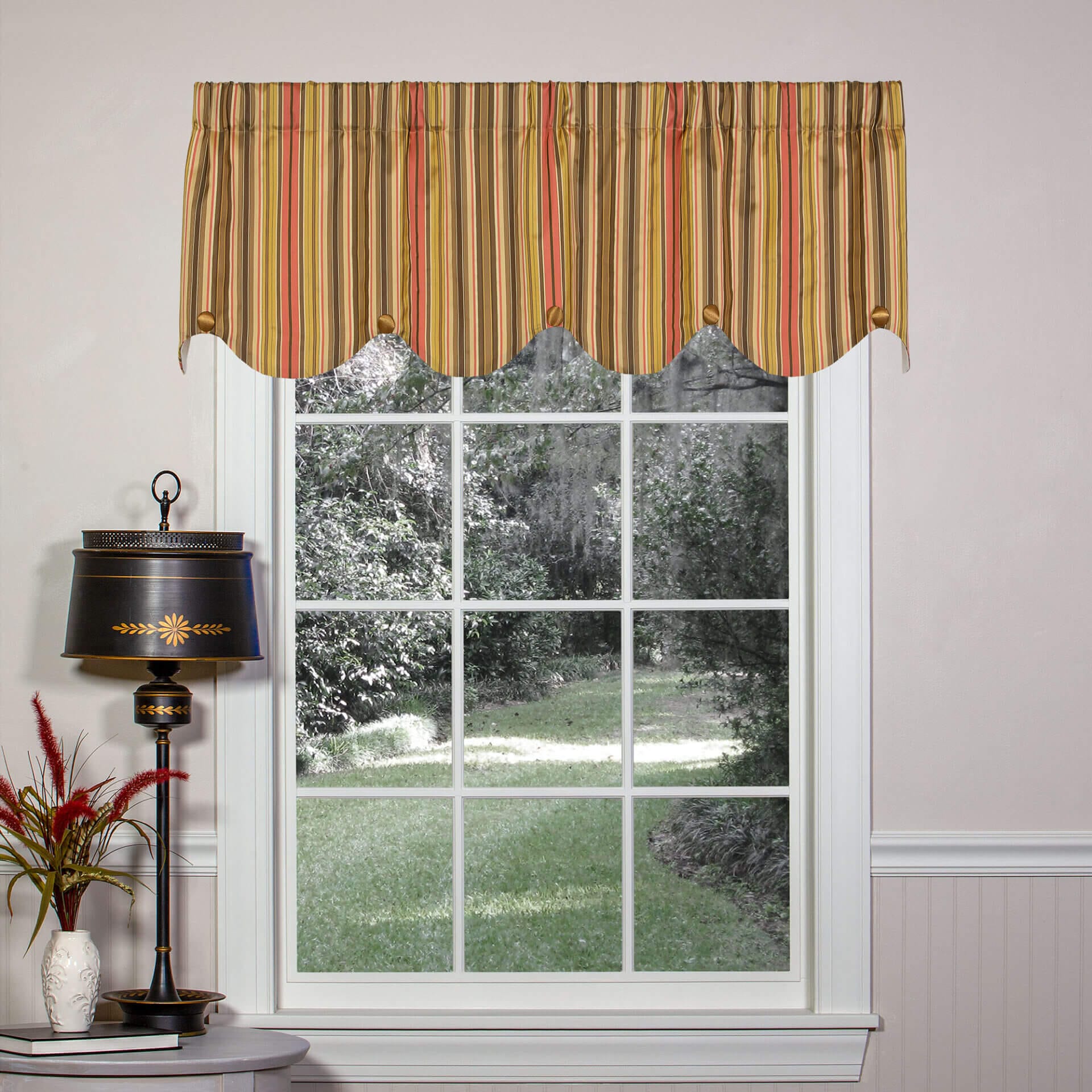 Florence Scalloped Valance
