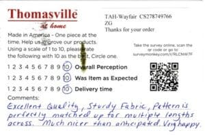 Jennifer Greenfield MA WVAL7005 Survey Card