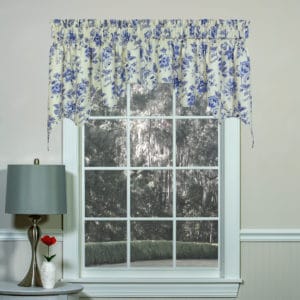 Silverdale empress scalloped valance