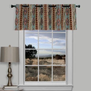 Lodge Grommet Valance Phoenix Desert