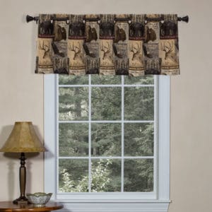 Lodge Grommet Valance Tucker Multi