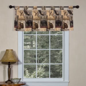 Lodge Tab Valance Tucker Multi
