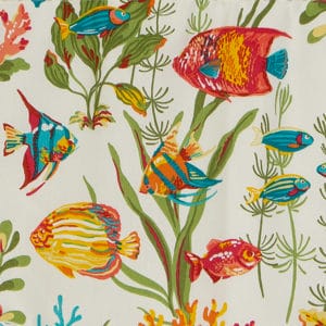 In the Sea Close Up of Fabric