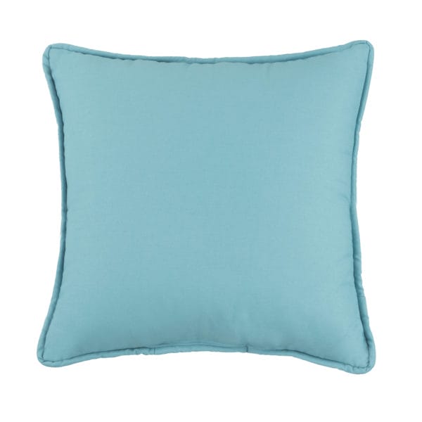 La Fishes blue pillow