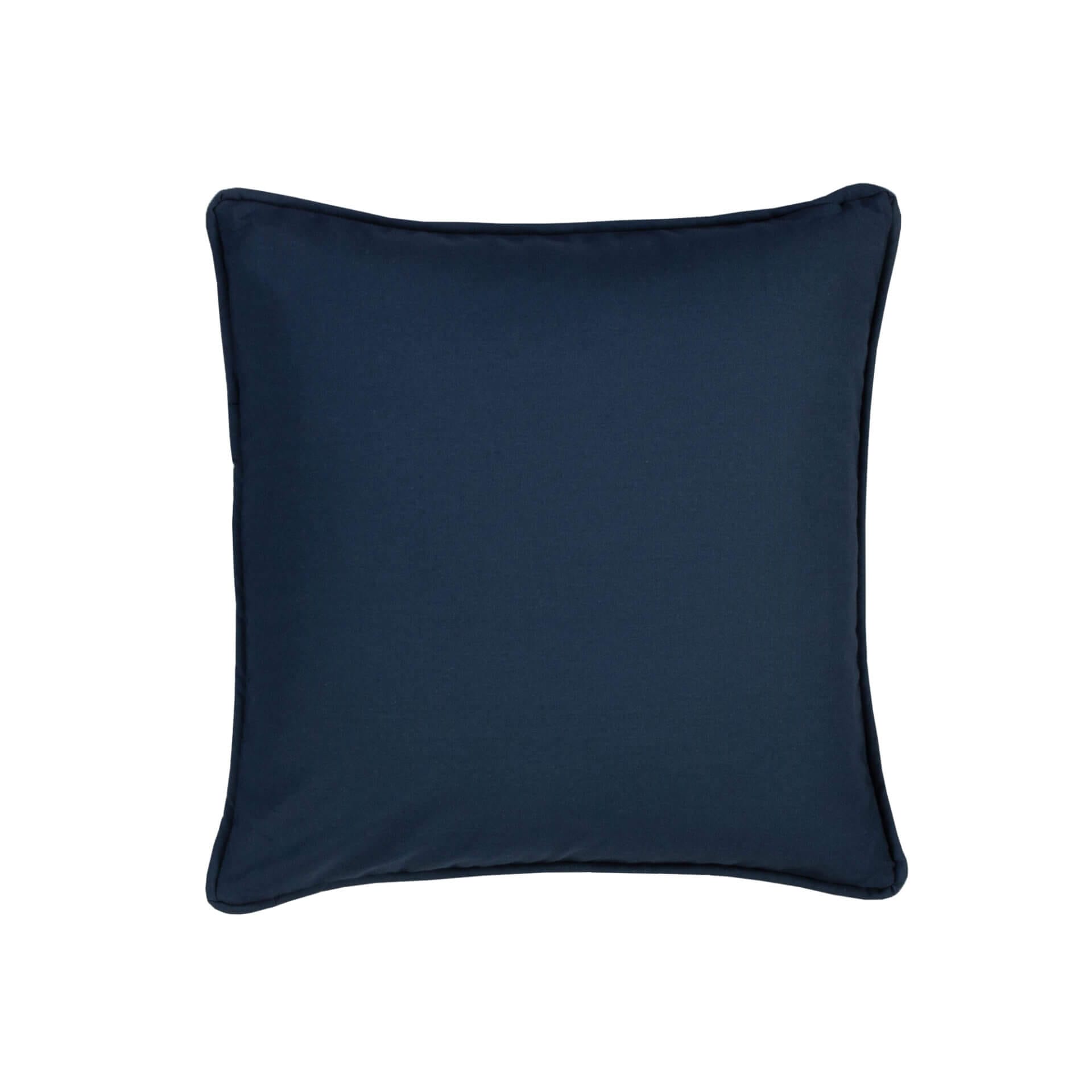 On Course Stripe Square Pillow ~ Navy