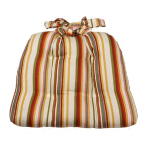 Luxuriance Stripe Chair Pad - Pack of 4