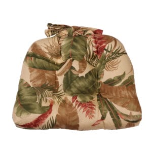 La Selva Natural Floral Chair Pad - Pack of 4