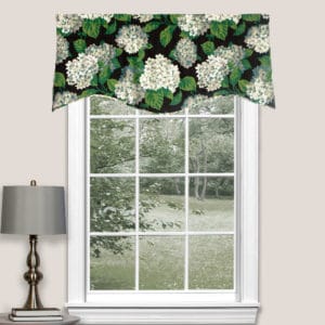 Hydrangea Winston Scalloped Valance