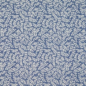 Bouvier Blue - Leaf Fabric by the Yard
