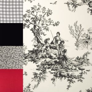 Bouvier Black Collection Fabric and Swatch