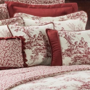 Bouvier Red Collection Pillows