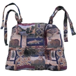 lodge chair pad image in roosavelt pattern