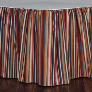 Image for Queensland stripe bed skirt