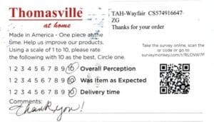 Frances Navarre FL CK7380 Survey Card