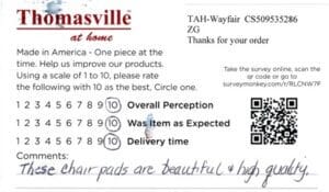 Judy Cleveland TN 4PK-CP-QCR Survey Card
