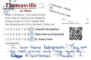 Linda Montgomery AL BQ7380 Survey Card