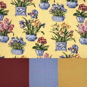 Melanie Buttercream Fabric and Swatch