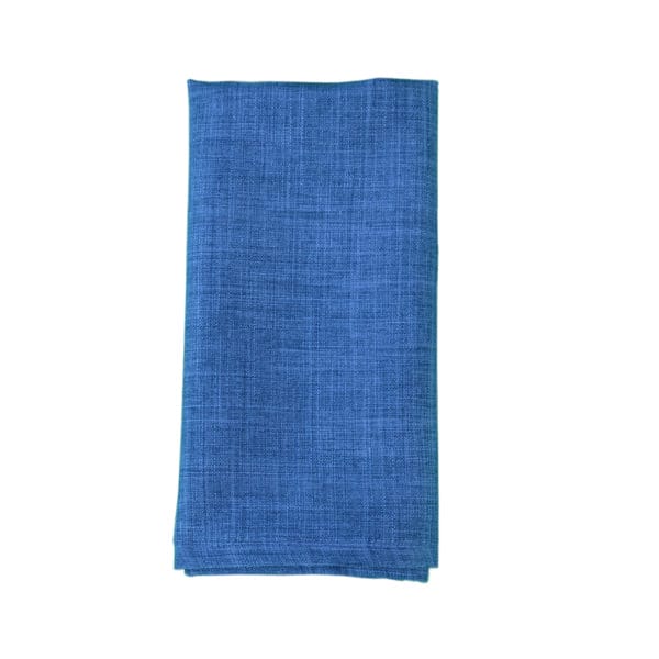 Image for textured blue napking in queensland collection folded