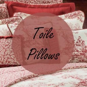 Toile Pillows