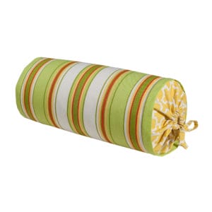 Catalina Stripe Neck Roll Pillow