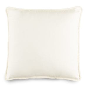 Nadine Solid Cream Square Pillow Image